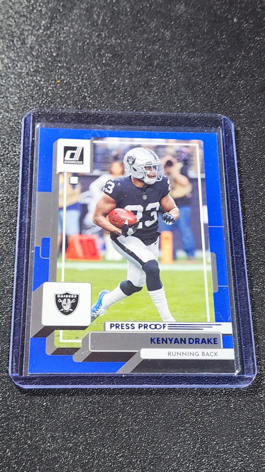 2022 Panini Donruss - Kenyan Drake #286 Press Proof Blue