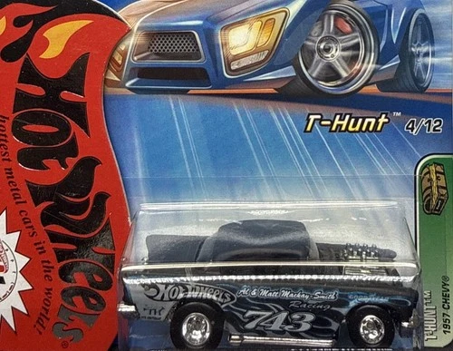 Vintage 2004 Hot Wheels T-Hunt 1957 Chevy Treasure Hunt💥Combined Shipping
