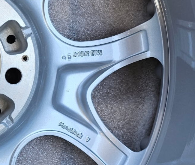 19 BRAND NEW BRABUS MONOBLOCK V ORIGINAL FACTORY OEM (1) SPARE WHEEL RIM GERMANY