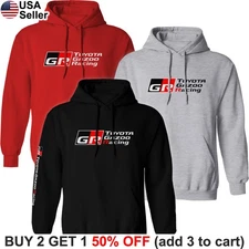 Toyota Gazoo Racing Hoodie Sweat Shirt TRD TGR Supra F1 Sport Car Hooded BTY08