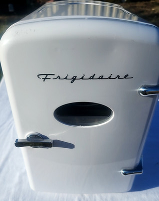 Frigidaire EFMIS171 Retro Mini Portable Personal Fridge - Ideal for Home, Office
