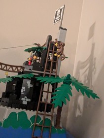 Vintage (1991) LEGO Pirates set 6273 Rock Island Refuge -  RARE