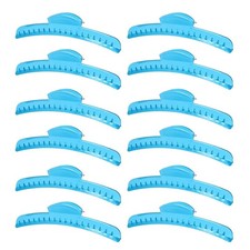Finger Wave Clips, 12 PCS Metal Hair Clips, Aluminum Tip Top Wave Clips, Vintage