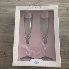 Me To You Bride & Groom Champagne Flutes Wedding Gift 
