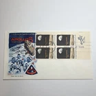 Apollo 8 First Day of Issue Cover USA 6 Cent 1969, #1371. December 1968.