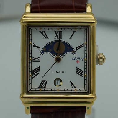 Timex x Noah Mondphase Gold Neu Fullset - UhrKnall 
