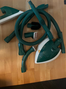 Zubehörset für Vorwerk Kobold 135 Stielstaubsauger - Grün/Weiß