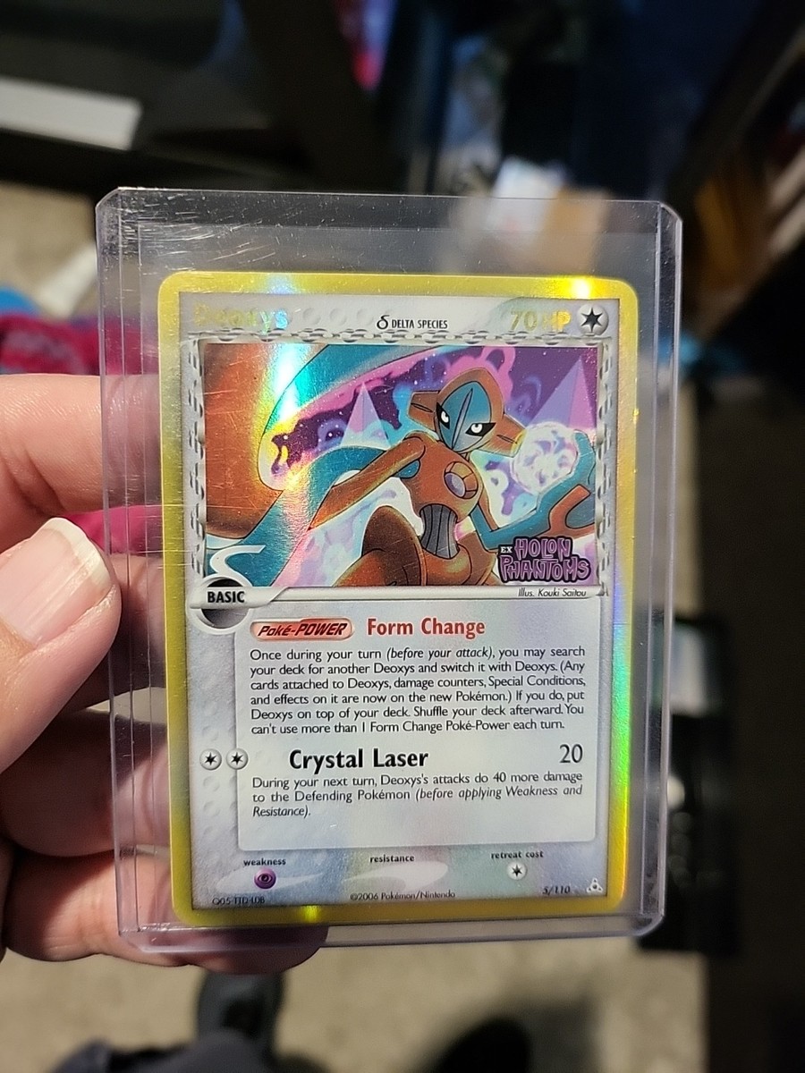 Pokemon deoxys reverse holo 5/110 | eBay