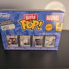 Funko Bitty Pop!: Marvel's  Spider-Man 4-Pack  limited chase edition as pictured