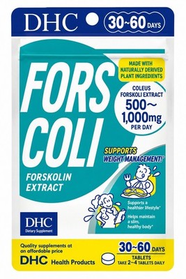 DHC Forskolin Metabolism Support 120 Tablets Coleus Forskohlii Supplement 