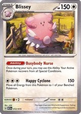 Blissey - 012/015 - McDonald's Promos 2023 (Mp) McDonalds Promo Cards - Colorles