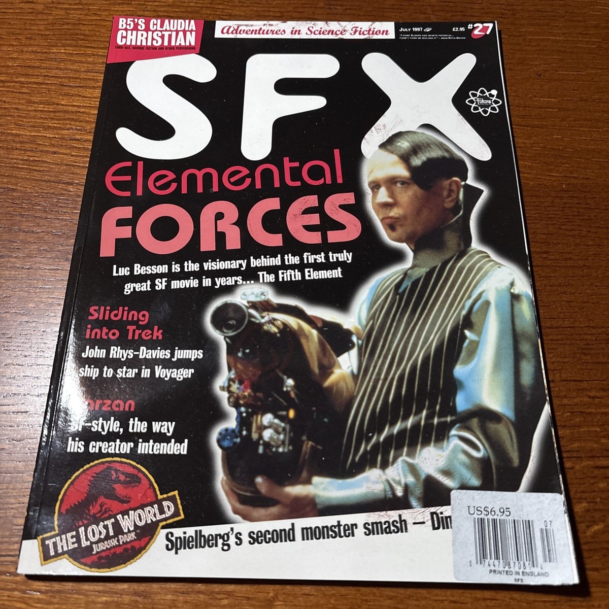 VTG 1997 SFX Magazine 27 The Fifth Element Luc Besson / Spielberg