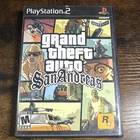 Grand Theft Auto: San Andreas Sony PlayStation 2 No Manual/Map
