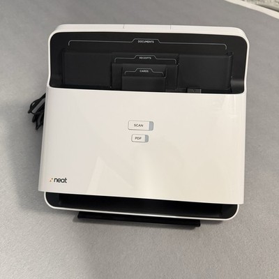 Neat High Speed Desktop Scanner and Digital Filing System w/o Install Disc