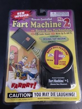 Remote Controlled Fart Machine No. 2 Works Up To 100 Ft. New In Box