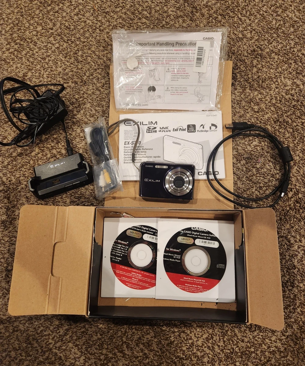 Casio Exilim EX-S770 Digital Cameras for Sale | Shop New & Used