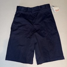 French Toast  navy blue school Shorts   Size: 12 Waist 26.5   Brand New