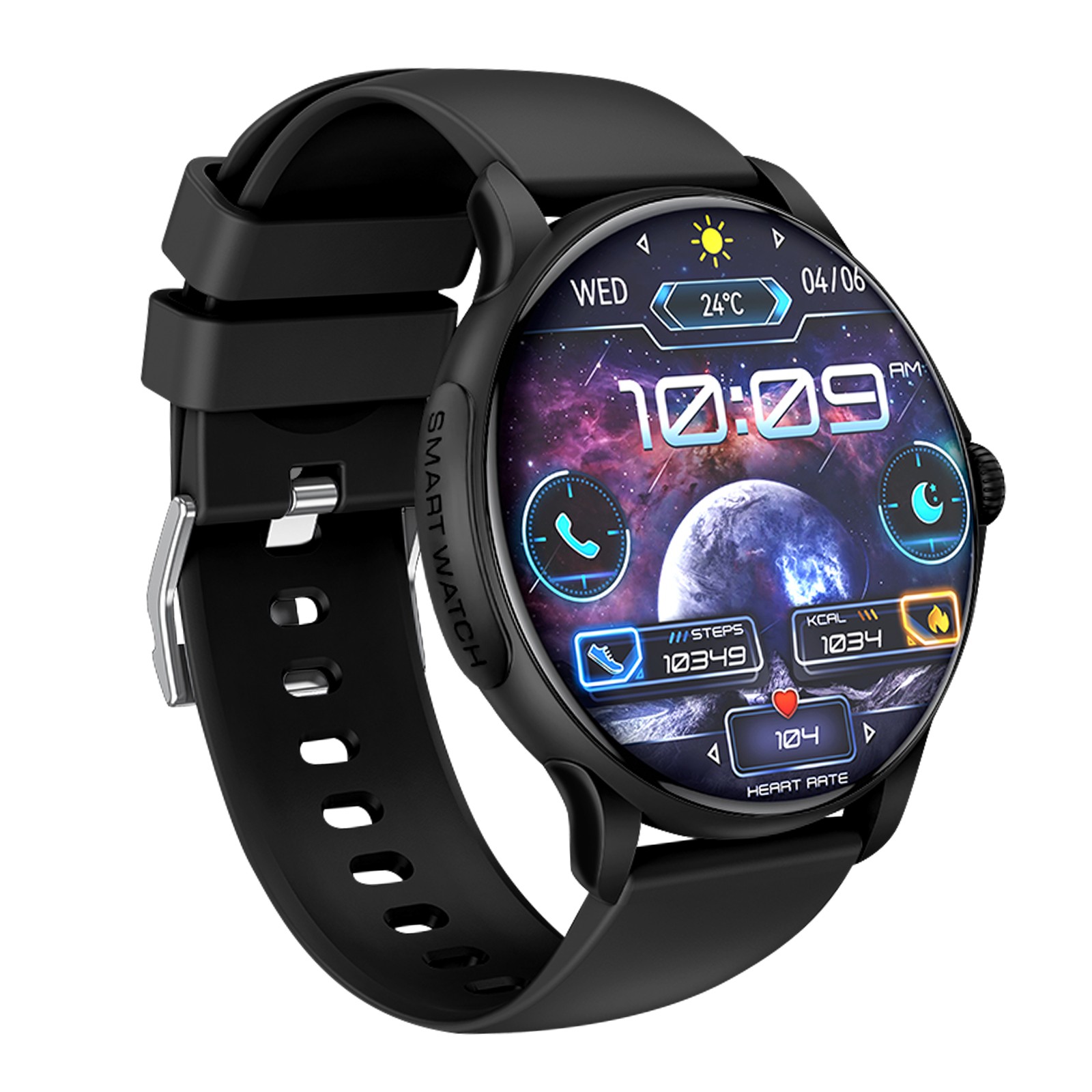 Montre connectée XO AMOLED réglage problème de batterie et suivi sport étanche IP68