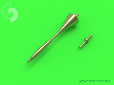 Master Model AM-72-058 1/72 Dassault Mirage F.1 - Pitot Tube & Angle