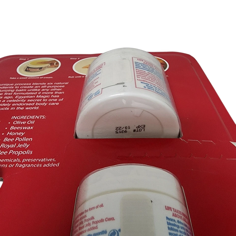 埃及魔术多功能护肤霜套装保湿保湿霜有效期至:10/22 *阅读* — 第 4/4 张图片