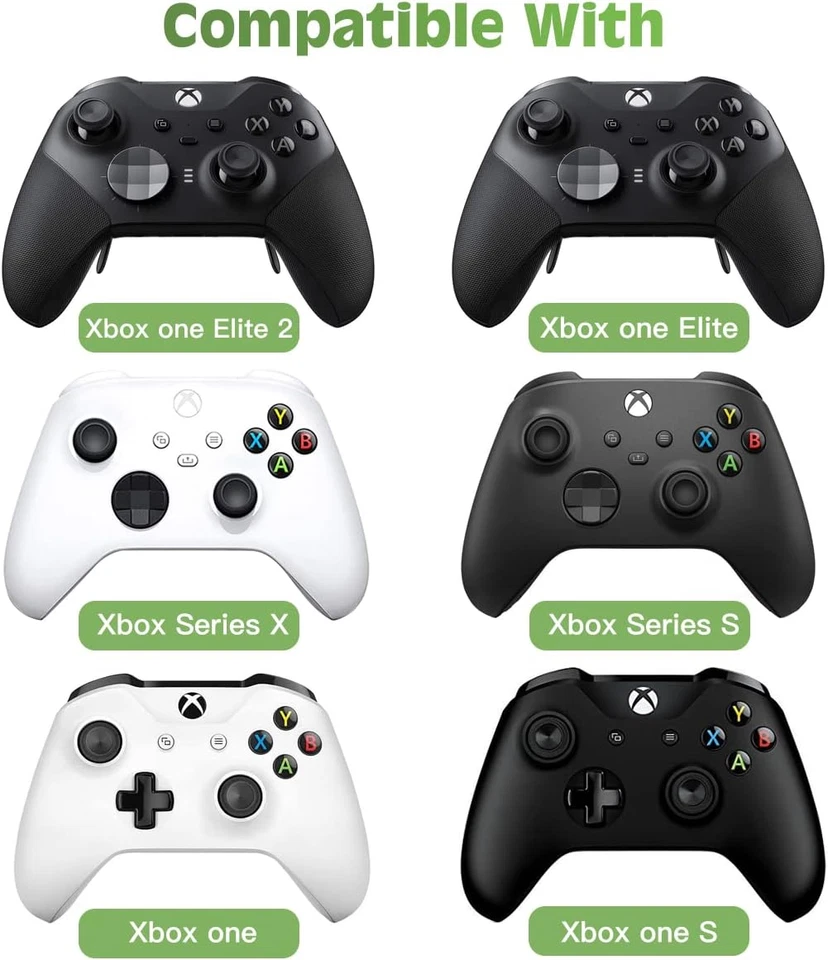 Green Backlight Keyboard for Xbox One, Xbox Series X/S,Wireless Chatpad Message - Image 2 of 4