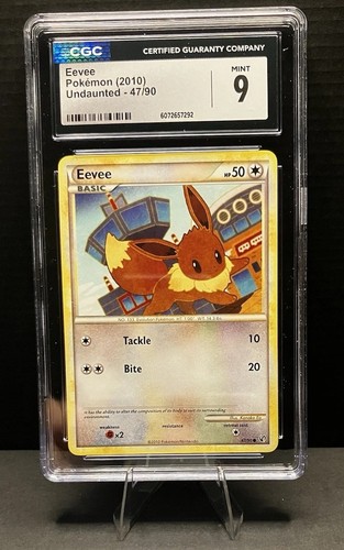 Eevee graded CGC 9 for sale on eBay