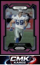 Dat Nguyen #80 Prizm Pink Dallas Cowboys *FREE SHIPPING*