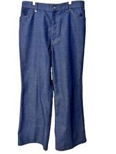 Vintage/ Rare Levi s 1970s For Me Women Orange Tab Bell Bottom Jeans Size 30x27
