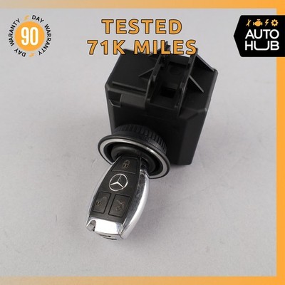 10-16 Mercedes R172 SLK250 SLK350 E350 Ignition Switch Module w/ Key OEM 71k
