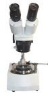 Gemology Stereo Microscope – Darkfield 20×–40× with Stone Holder Clamp