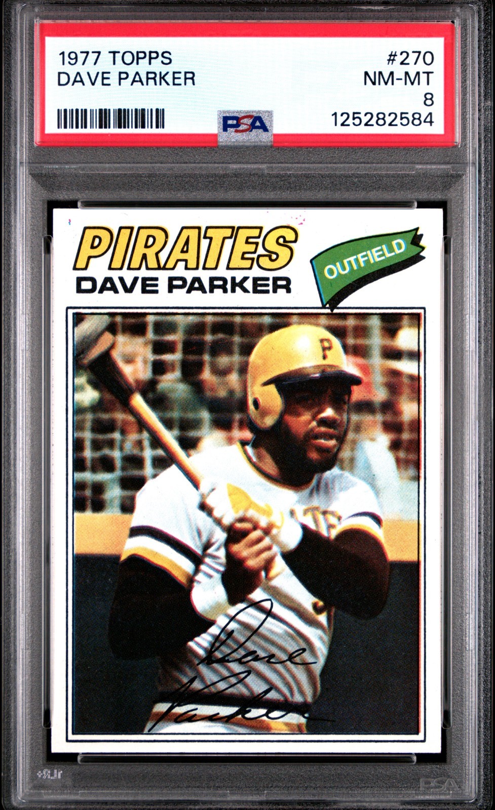 1977 TOPPS #270 DAVE PARKER PSA 8 NM-MT