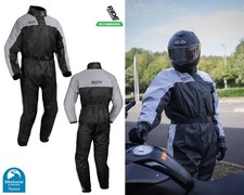 Oxford Waterproof Rainseal Bright All Weather Motorcycle Bike Over Suit Hi Vis