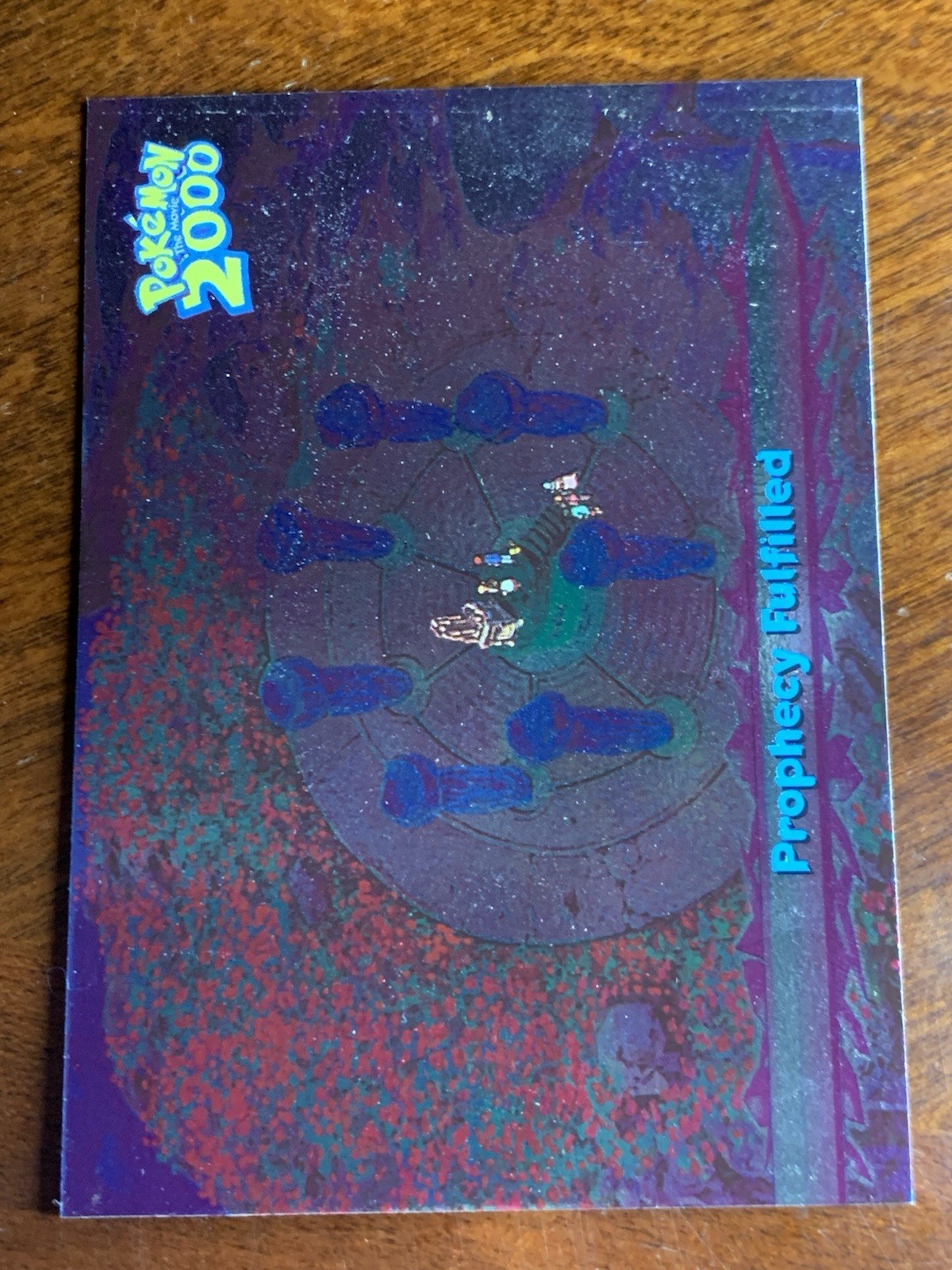 Topps Pokemon the Movie 2000 #62 Prophecy Fulfilled Foil (B) FREE COMBINED SHIP