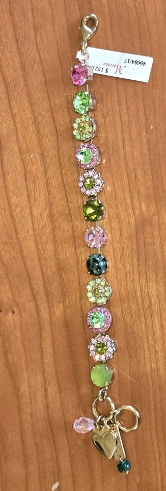 MARIANA браслет SWAROVSKI многоцветный желтое золото покрытием подарок дизайнер - Изображение 2 из 4