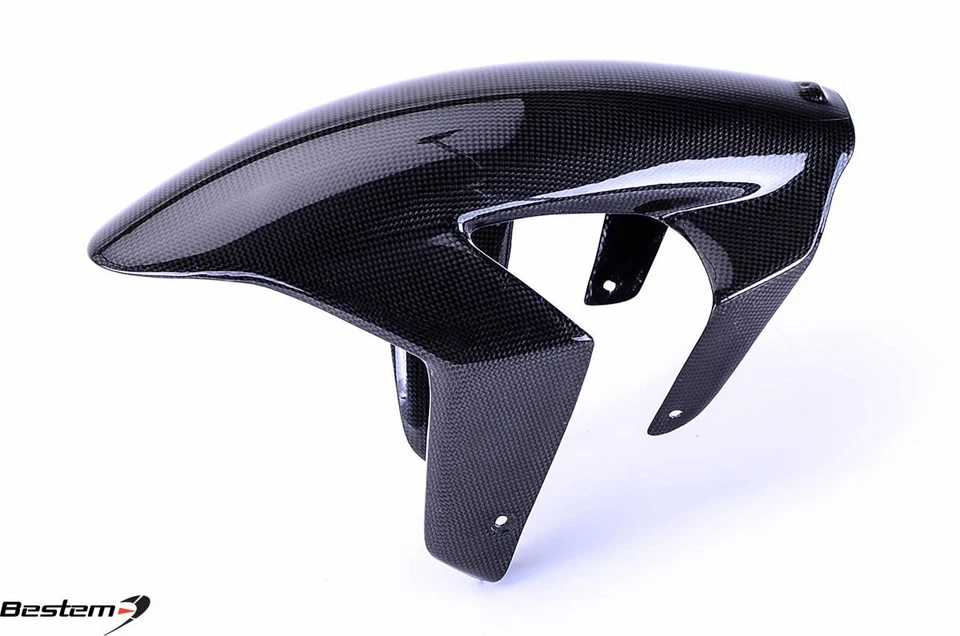 2003-2006 Ducati 749 999 Carbon Fiber Front Fender Mud Guard Hugger Fairing Cowl - Image 3 of 4