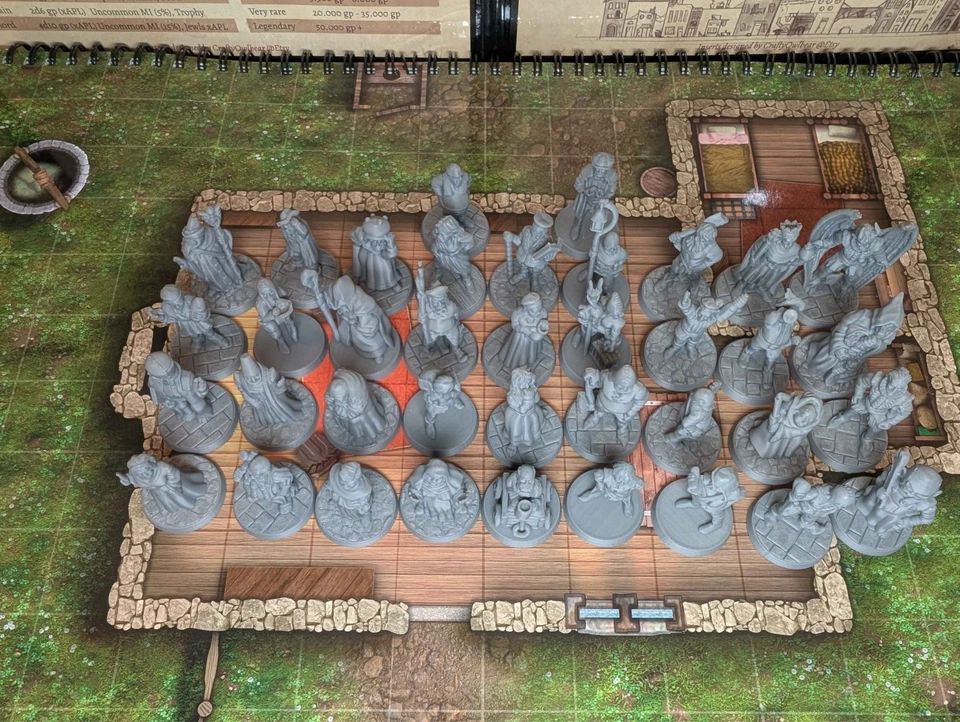 38 Townsfolk NPC Bundle -  Miniatures for D&D, Pathfinder and TTRPG - Image 2 of 4