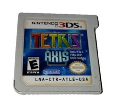 Tetris: Axis (Nintendo 3DS, 2011) Cartridge Only Tested