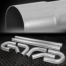 8pcs 3od Diy Custom Mild Steel Mandrel Exhaust Tubing Bend Straight Pipe Kits
