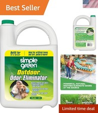 1 Gallon Outdoor Odor Eliminator for Pets Biodegradable Floral Scented
