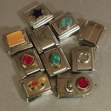 Nomination Charm Edelstahl, 10 Stück Module Nr. 11