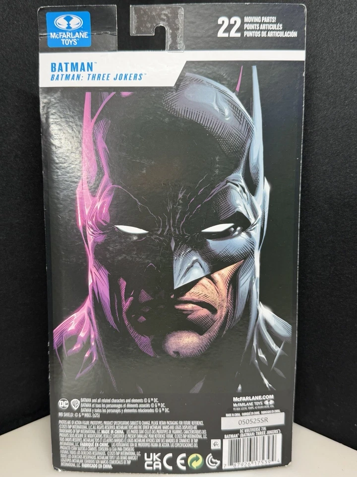Figura de acción McFarlane Toys DC Multiverse Batman: Three Jokers Foto 2 de 2