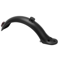 Black Electric Scooter Rear Fender Mugguard With Hook And Taillight For WT