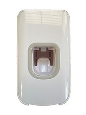 Wall-Mounted White Toothpaste Dispenser