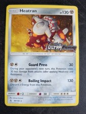 Pokemon TCG Heatran SM96 Sun & Moon Ultra Prism Prerelease Promo LP+ HOLO on eBay