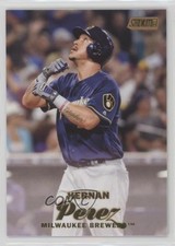 2017 Topps Stadium Club Gold Foil Hernan Perez #203 0b5