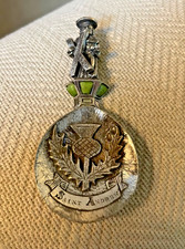 MIRACLE SCOTTISH CADDY SPOON ST ANDREW &THISTLE