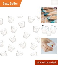Clear Graduated Measuring Cups - 100 Count 1 Oz For Medication And Liquid Mixing Clear Graduated Measuring Cups - 100 Count 1 Oz For Medication And Liquid Mixing