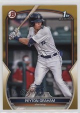 2023 Bowman Prospects Gold 37/50 Peyton Graham #BP-57 05ol