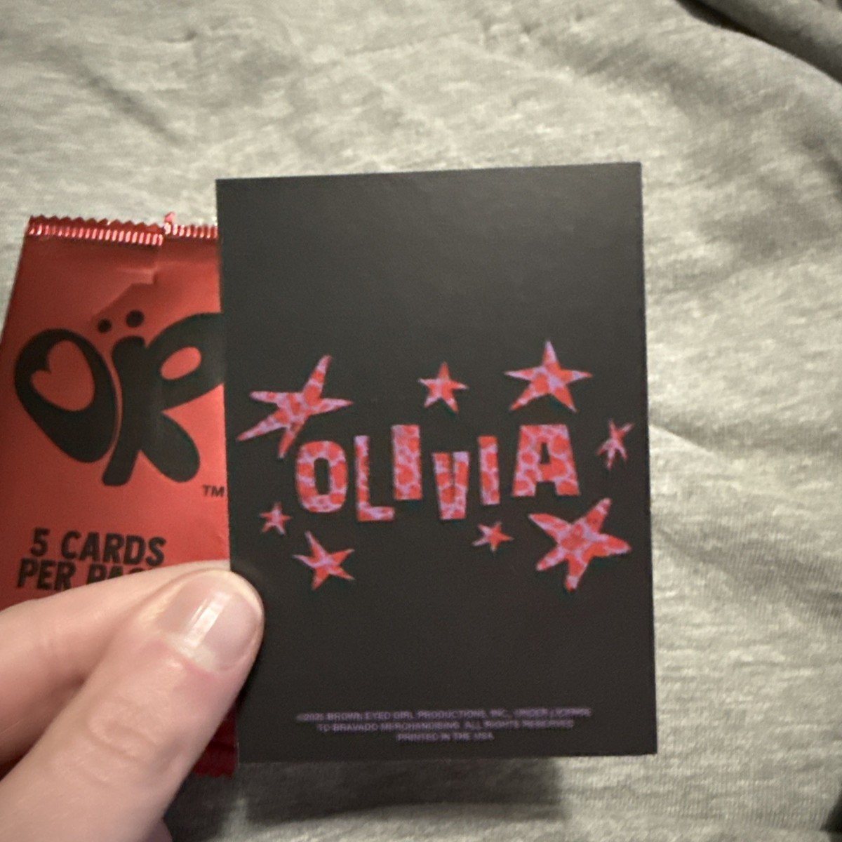 Olivia Rodrigo Guts Trading Card Palm Springs Concert 2/23/24 | eBay