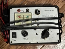 MODEL CRAFT MFG Pro-Tech Super Charger RC #701 Input & Current Adjust Trickle 